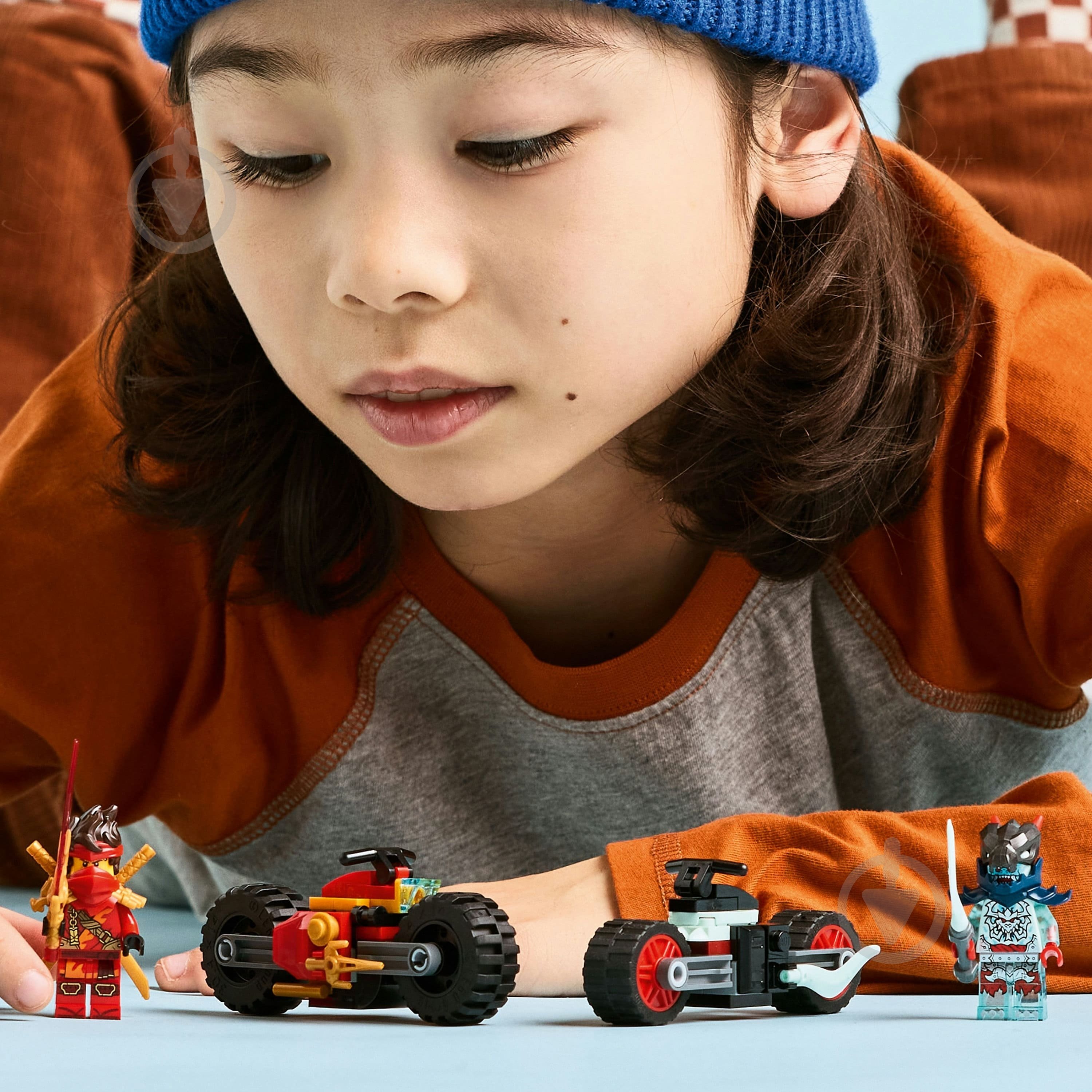 Конструктор LEGO NINJAGO Швидкісні перегони Кая на мотоциклі 71838 - фото 11