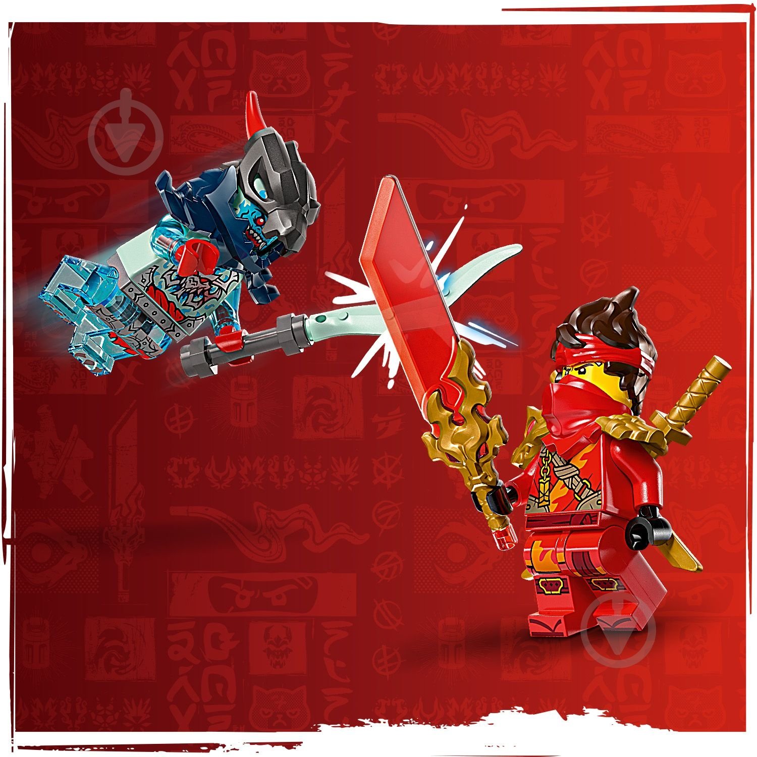 Конструктор LEGO NINJAGO Швидкісні перегони Кая на мотоциклі 71838 - фото 13