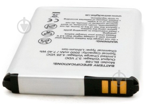 Аккумулятор EXTRADIGITAL Lenovo BL169 2000 мА/ч (BML6364) - фото 6