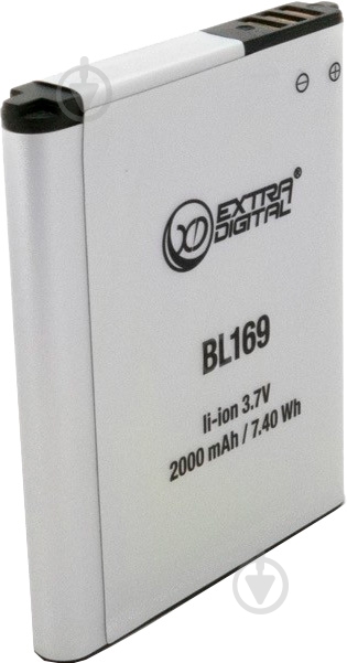 Аккумулятор EXTRADIGITAL Lenovo BL169 2000 мА/ч (BML6364) - фото 1