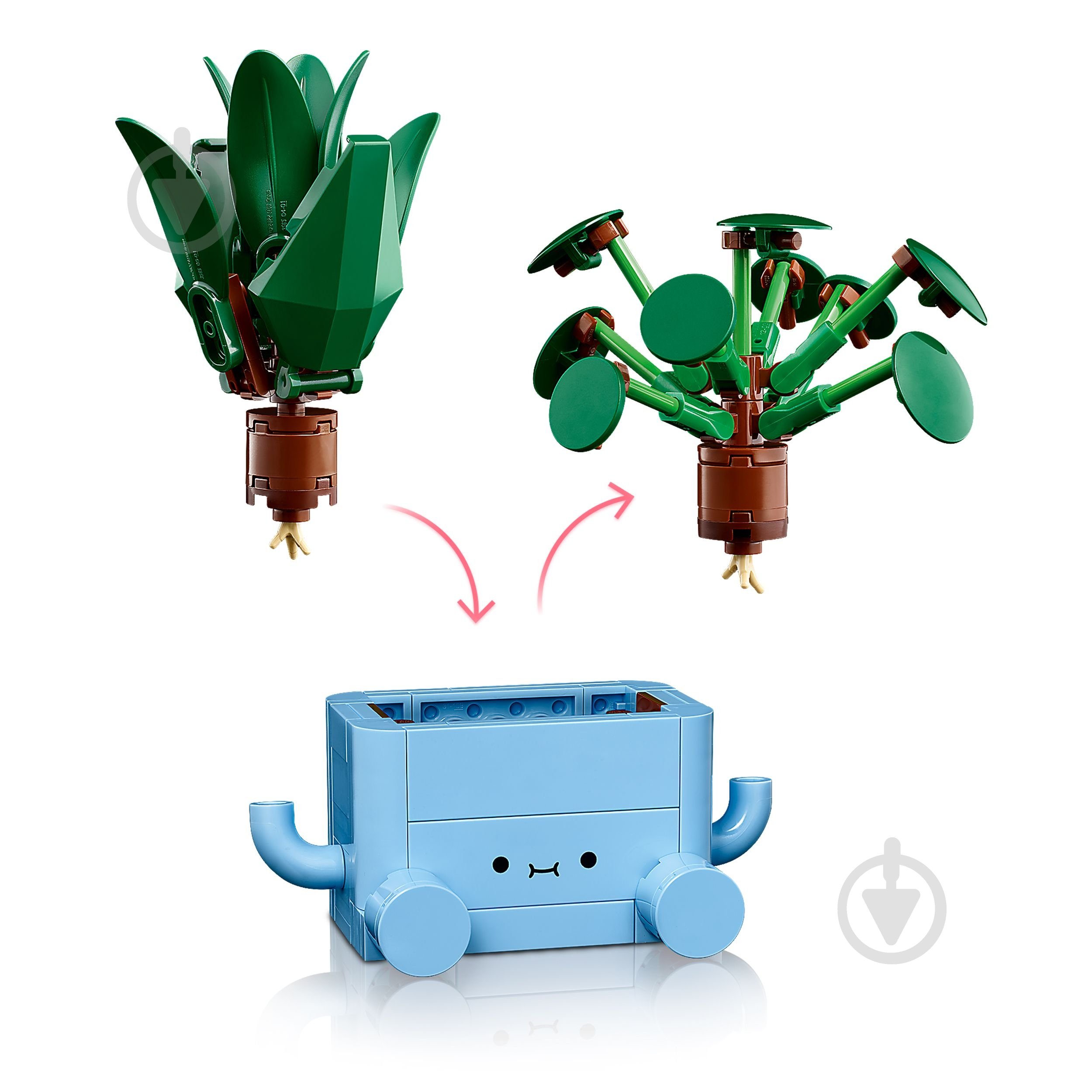 Конструктор LEGO Botanical Щасливі рослини 10349 - фото 9