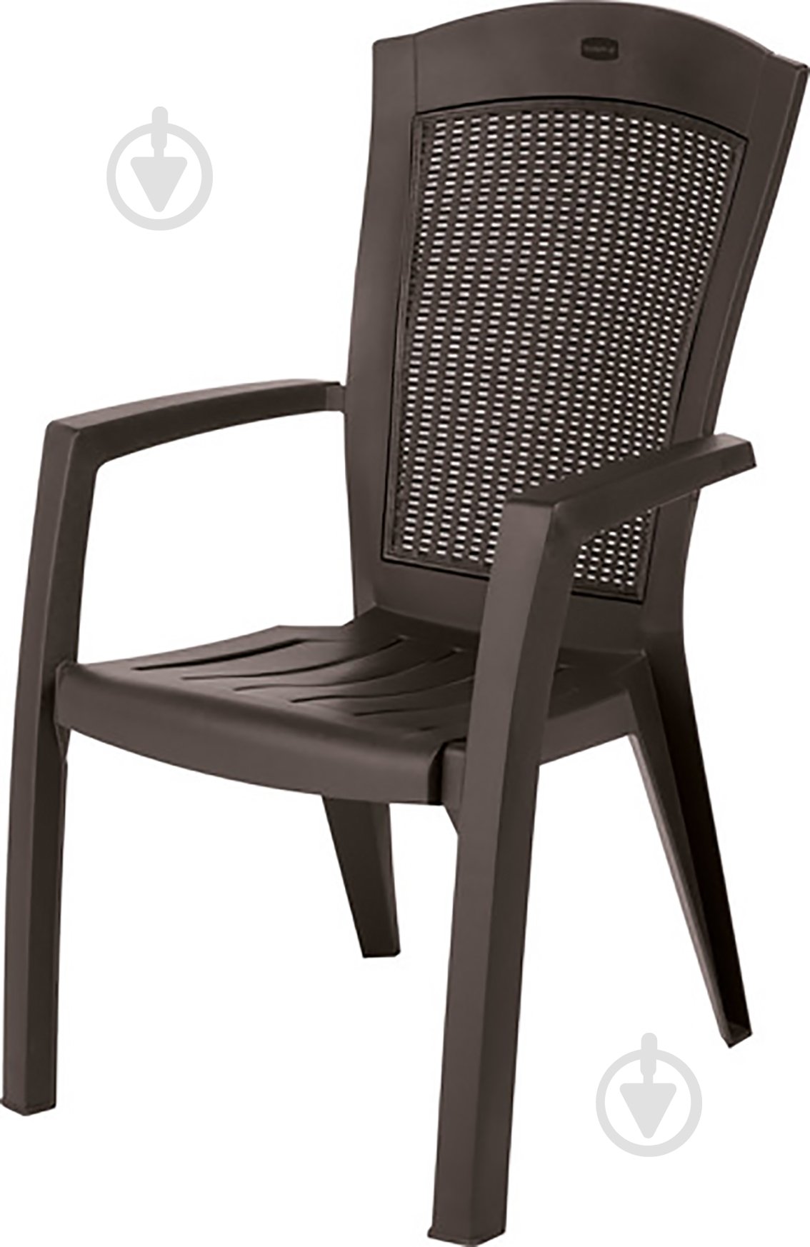 Стілець пластиковий Keter Minesota 99x61x65 см коричневий - фото 1