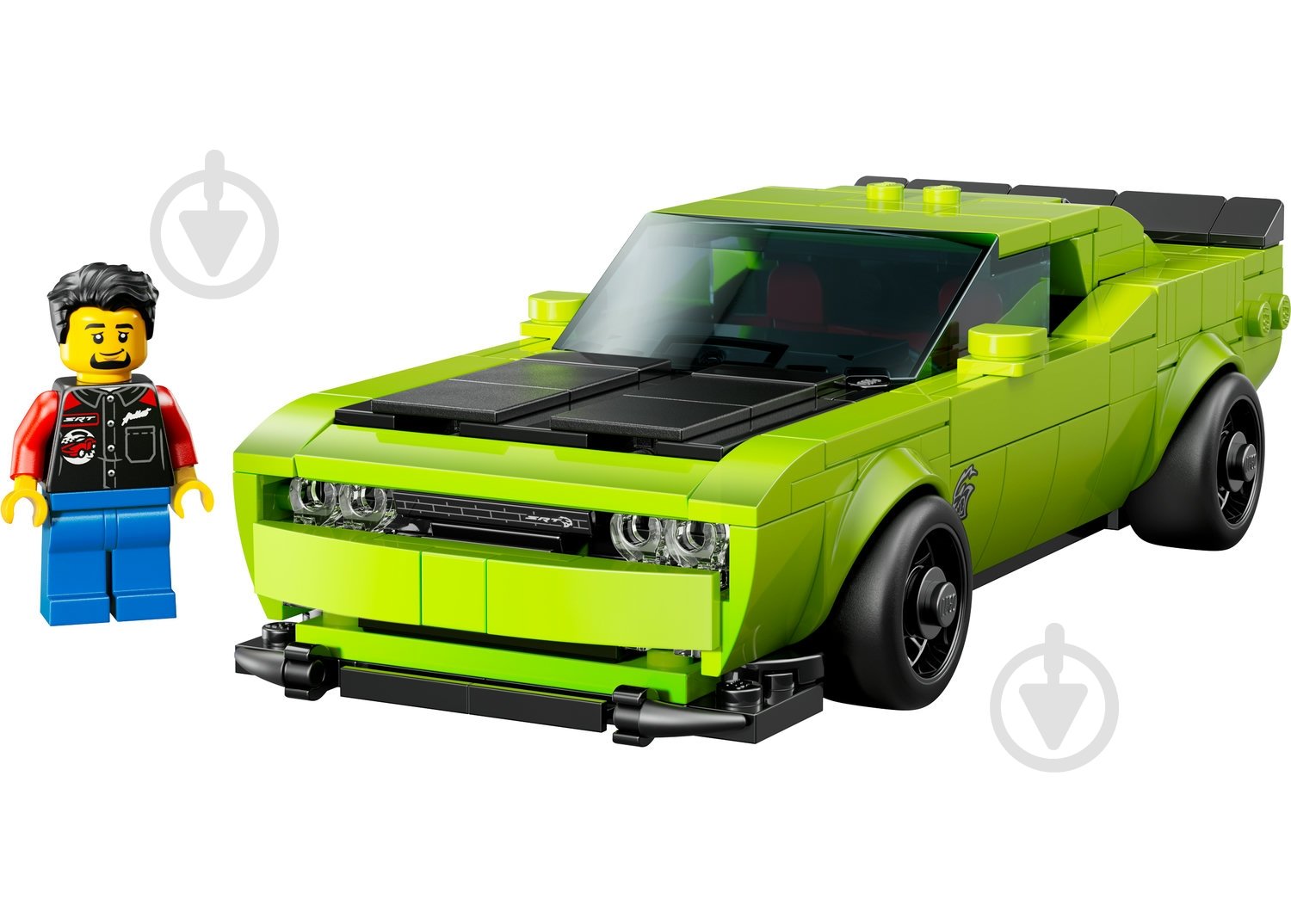 Конструктор LEGO Speed Champions Спортивний автомобіль Dodge Challenger SRT Hellcat 77237 - фото 3