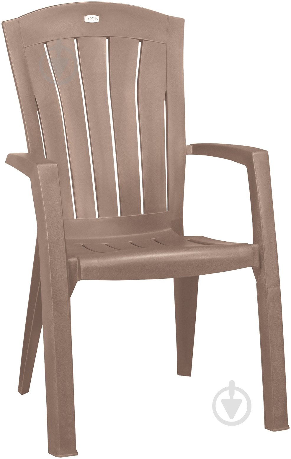 Стул пластиковый Curver Santorini 221294 99x65x61 см капучино - фото 1