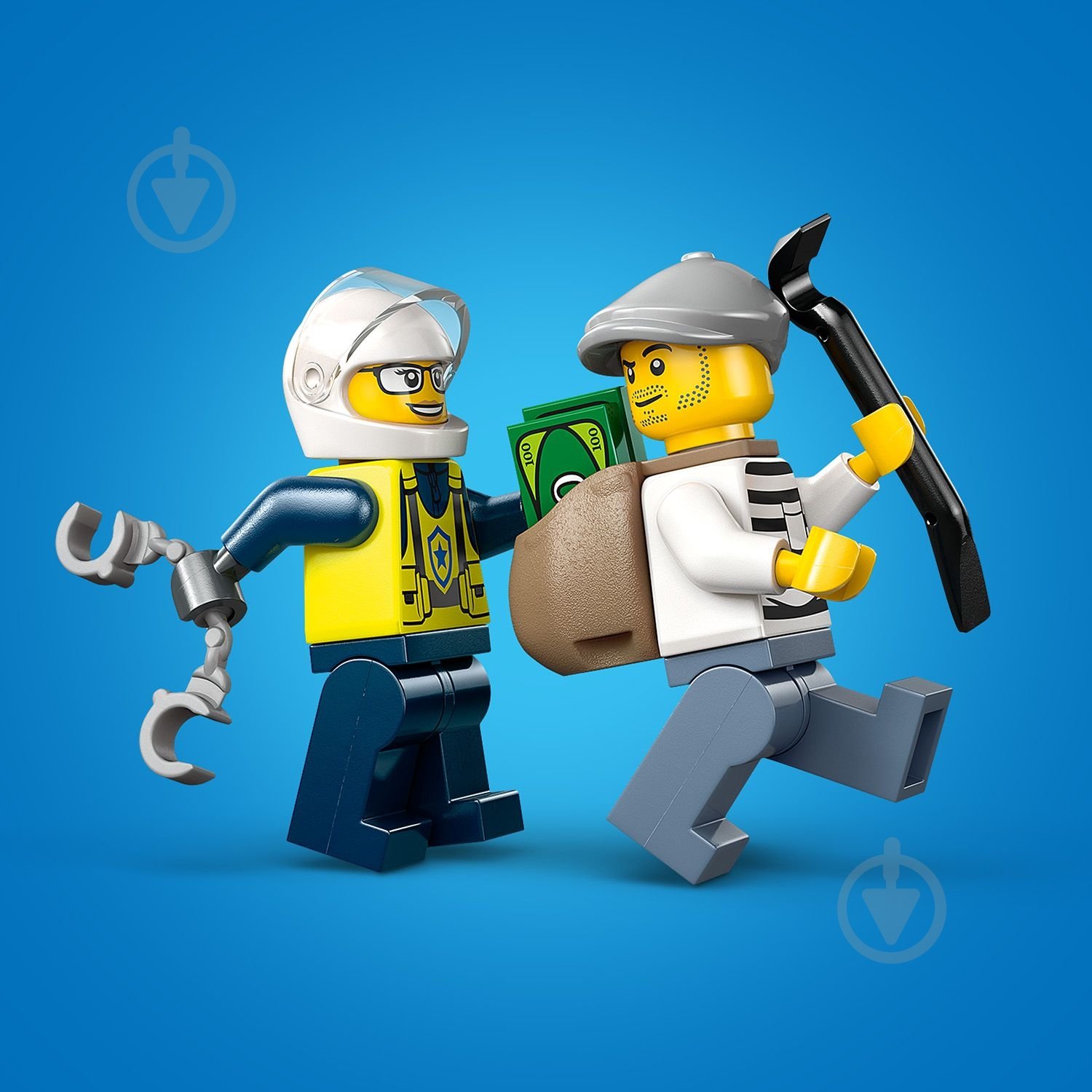Конструктор LEGO City Переслідування на поліцейському мотоциклі 60455 - фото 8