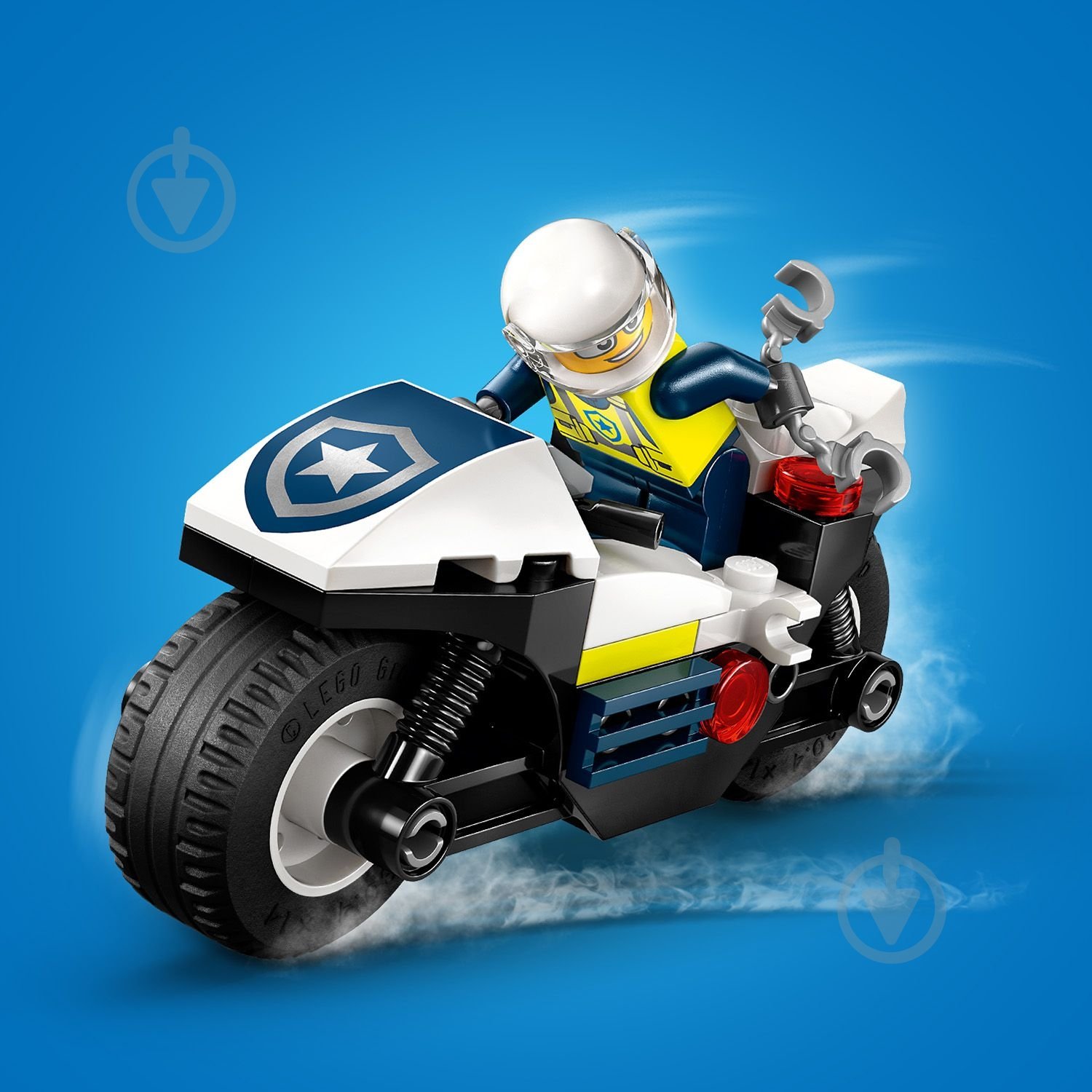 Конструктор LEGO City Переслідування на поліцейському мотоциклі 60455 - фото 7