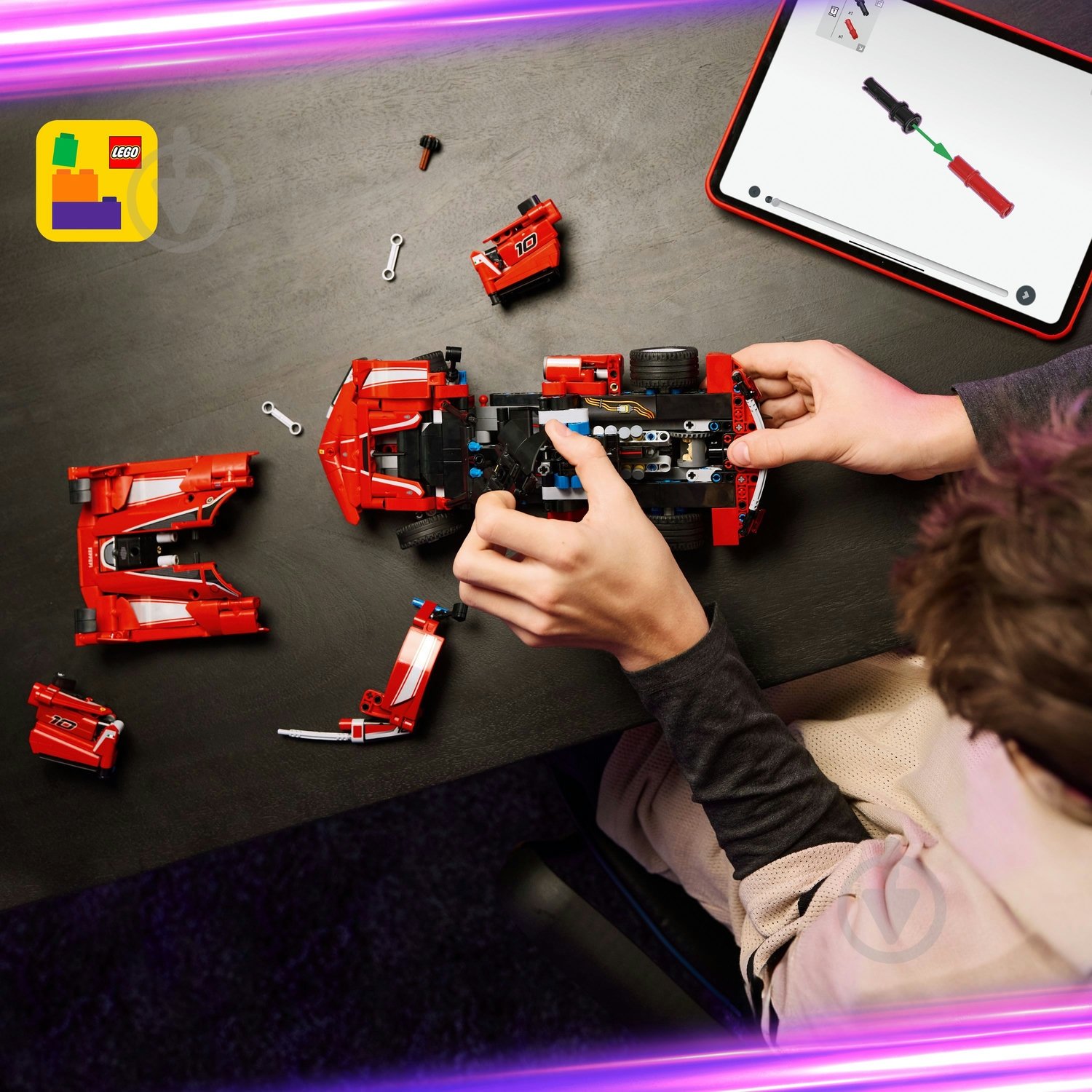 Конструктор LEGO Technic Ferrari FXX K 42212 - фото 5