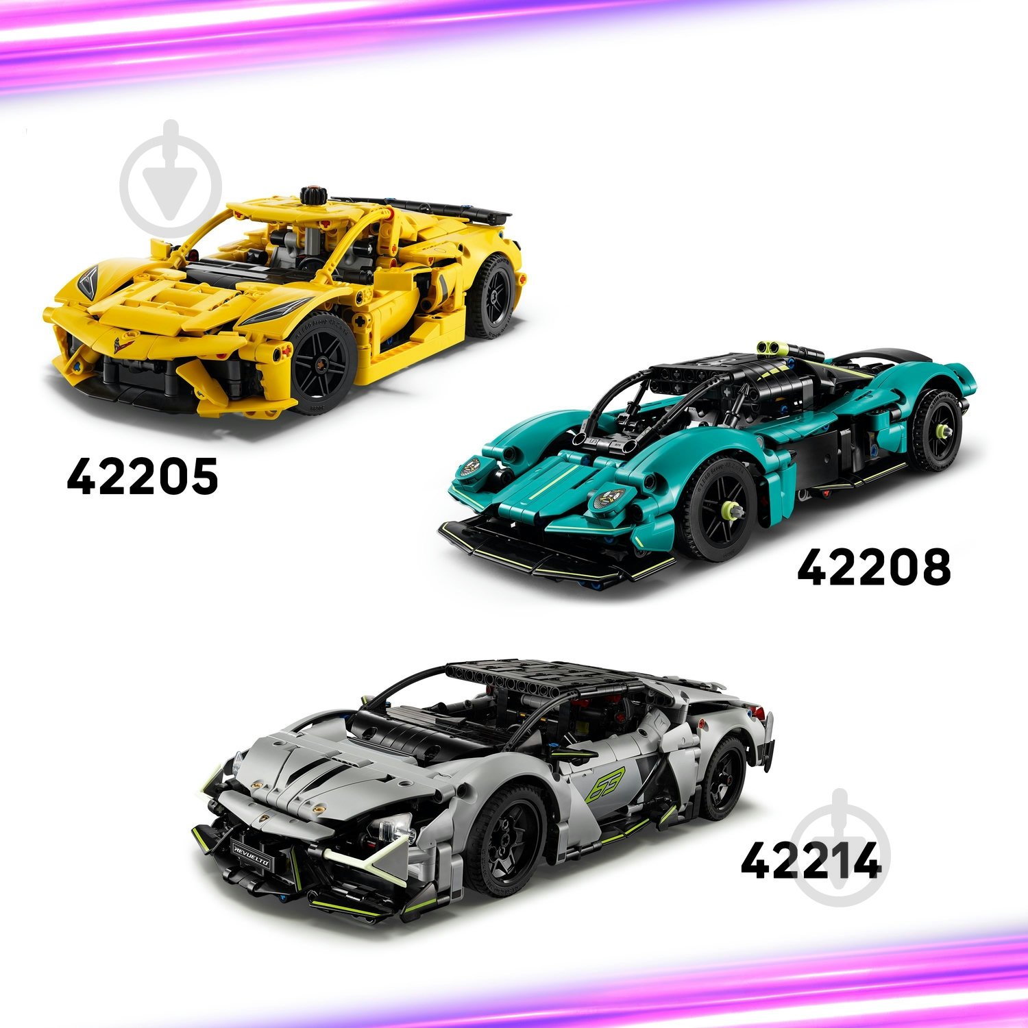 Конструктор LEGO Technic Ferrari FXX K 42212 - фото 8