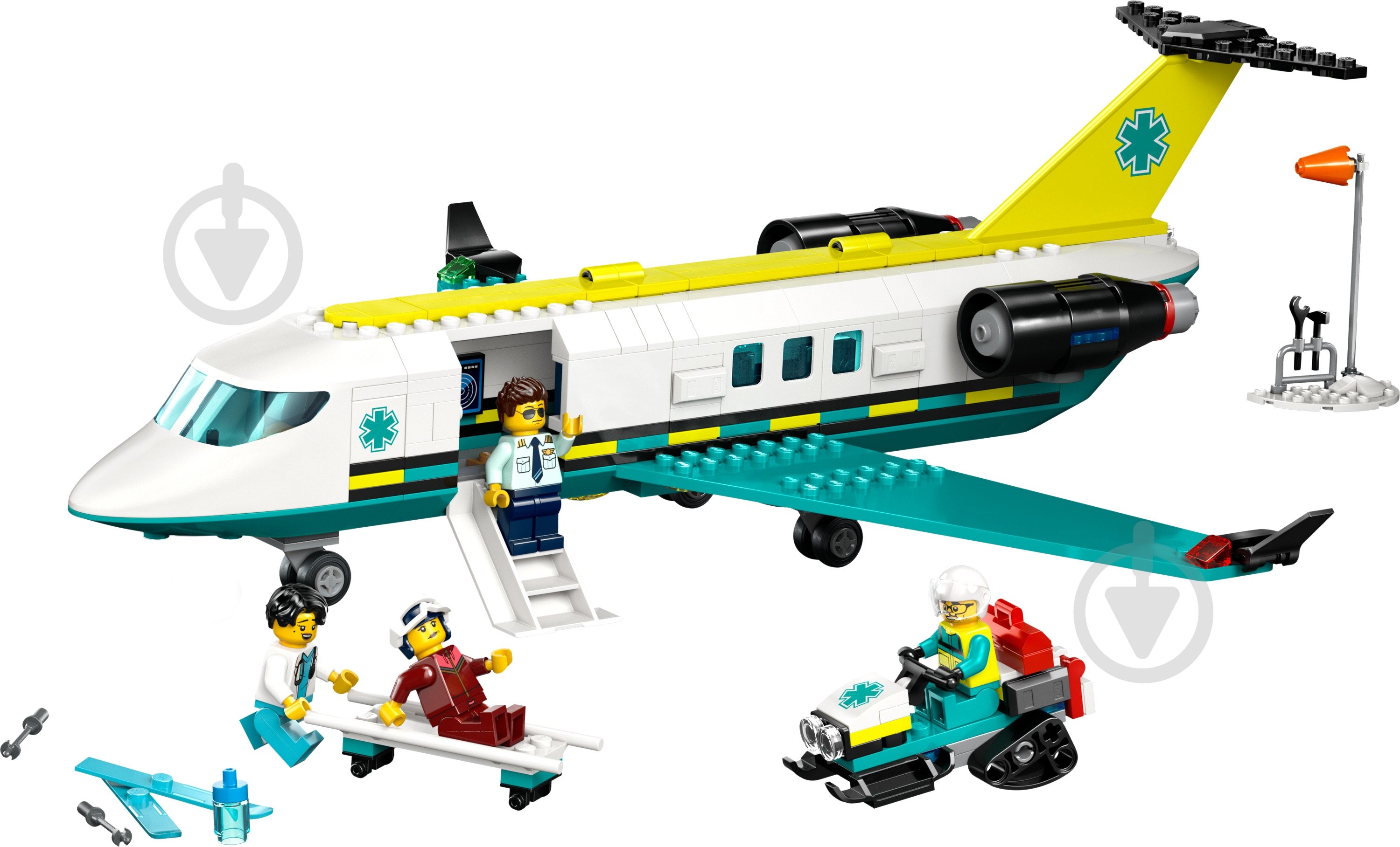Конструктор LEGO City Літак швидкої медичної допомоги 60465 - фото 3