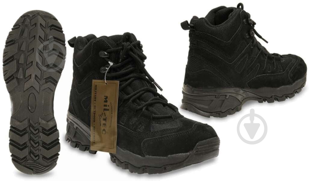 Ботинки тактические Mil-Tec "TROOPER SQUAD 5" 12824002 р.43 черный - фото 8 Ботинки тактические Mil-Tec "TROOPER SQUAD 5" 12824002 р.43 черный - фото 8