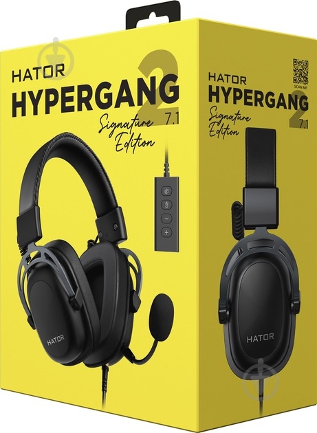 Наушники Hator Hypergang 2 USB 7.1 titanium (HTA-945) - фото 5 Наушники Hator Hypergang 2 USB 7.1 titanium (HTA-945) - фото 5