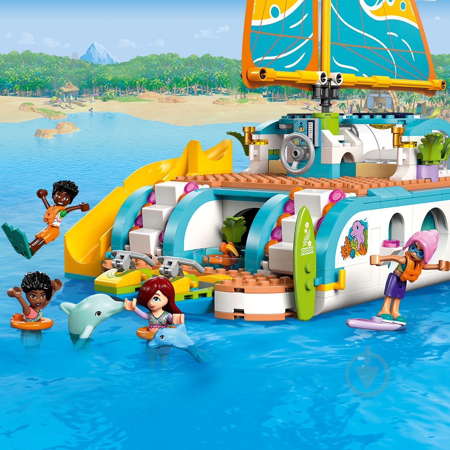 Конструктор LEGO Friends Пригоди на туристичному човні 42664 - фото 7