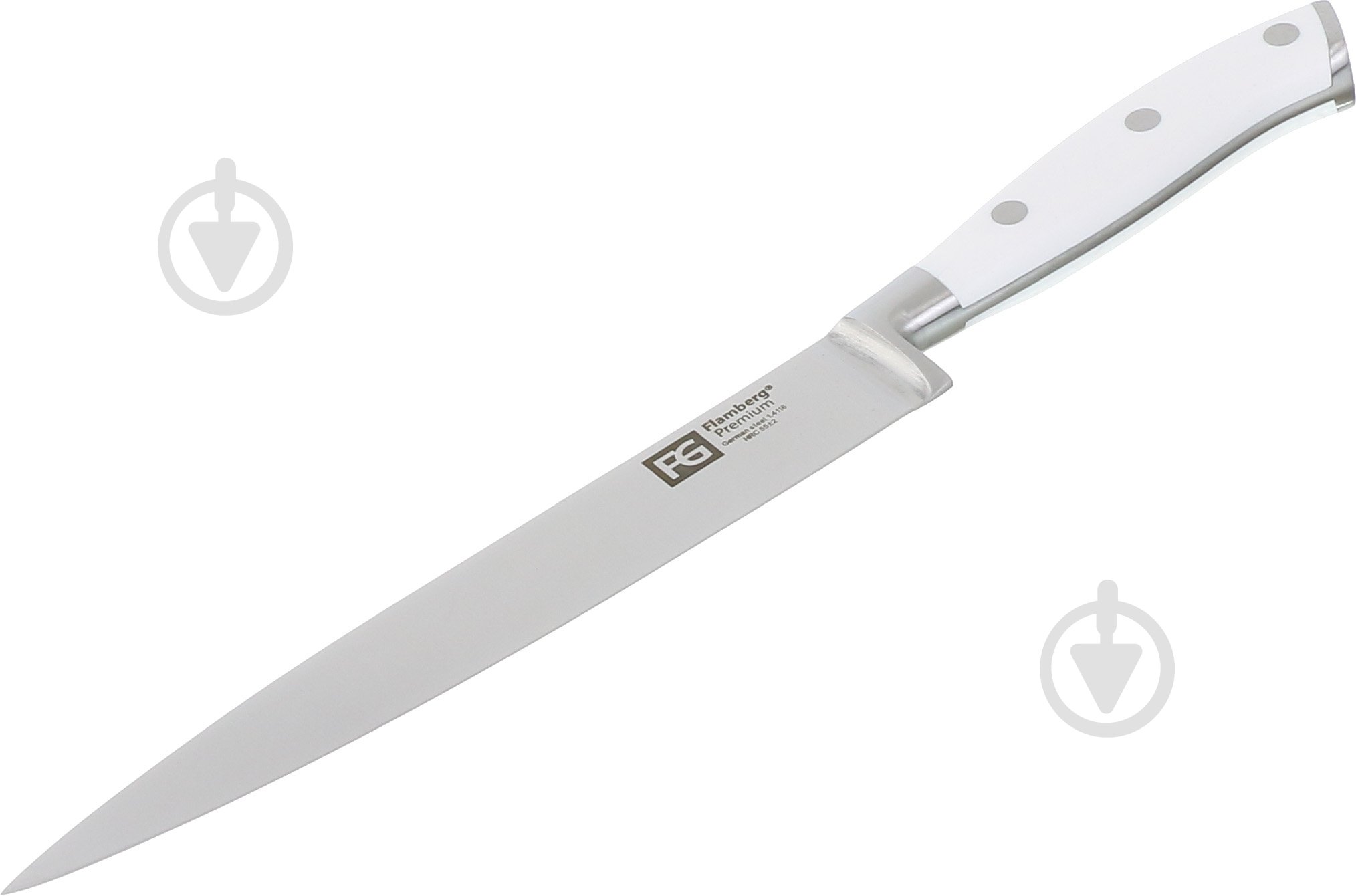 Нож слайсерный Flamberg Premium Blanc 20 см 1401-007 - фото 1