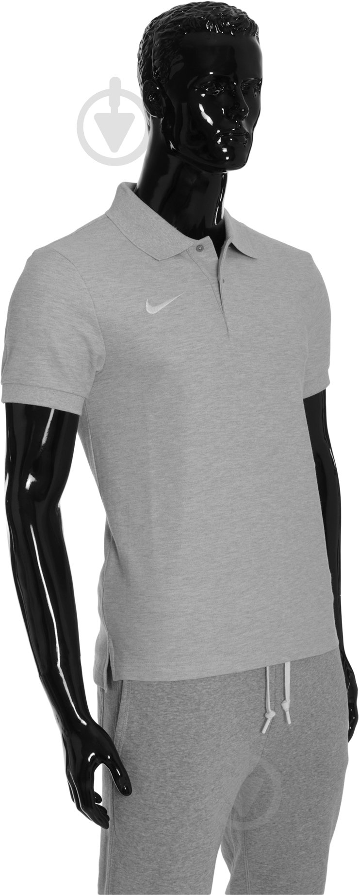 Поло Nike TS CORE POLO 454800-050 р.XL серый - фото 3