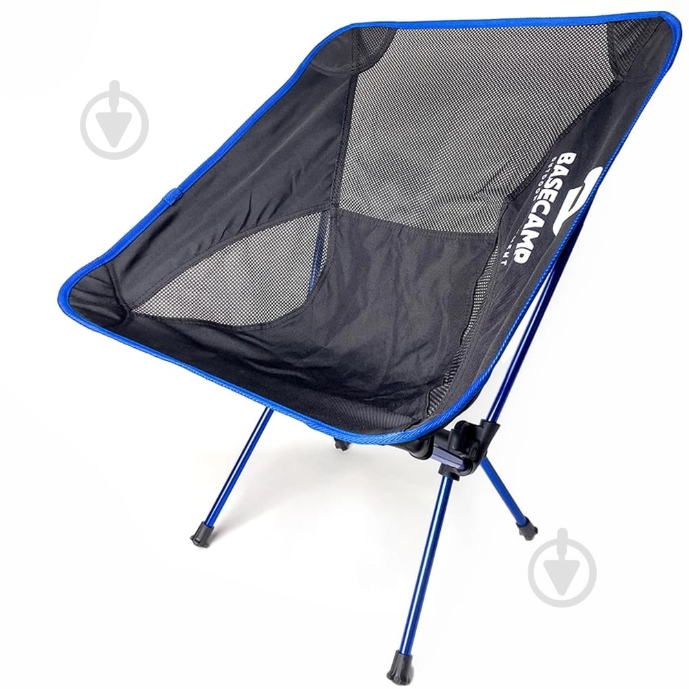 Кресло раскладное BaseCamp BCP 10307 Compact черный с синим - фото 4