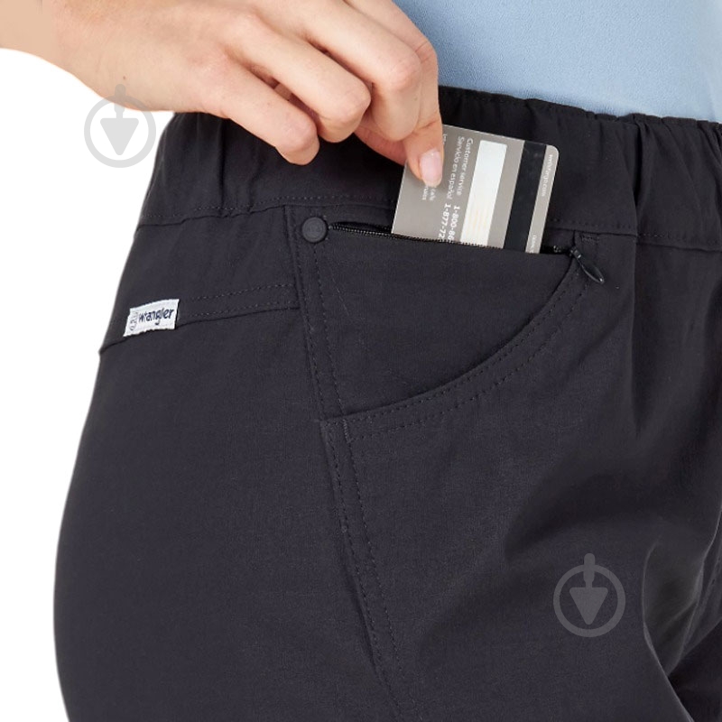 Шорты Wrangler ATG Drawstring WA2H56-100 р. S черный - фото 3