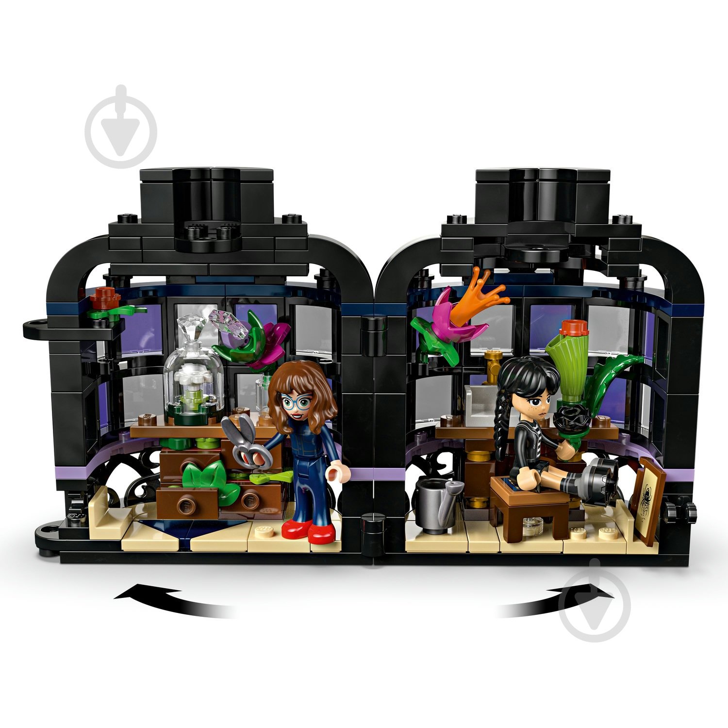Конструктор LEGO Wednesday Квітка чорної жоржини 76784 - фото 9