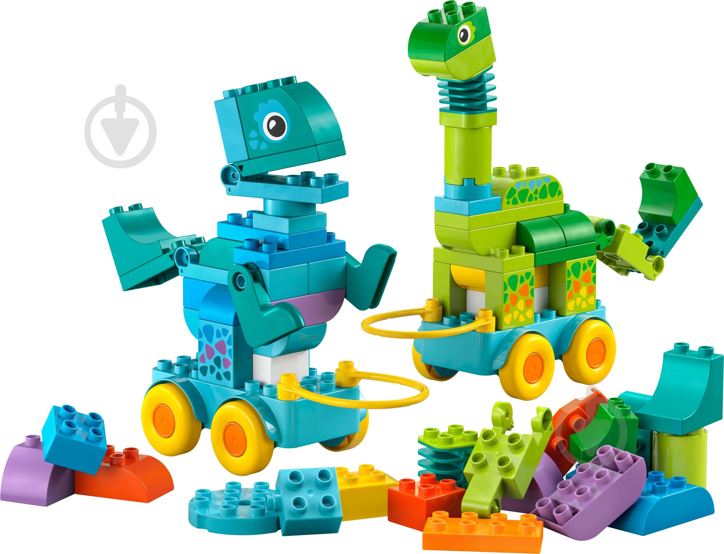 Конструктор LEGO DUPLO Динозаври на колесах 3в1 10451 - фото 3