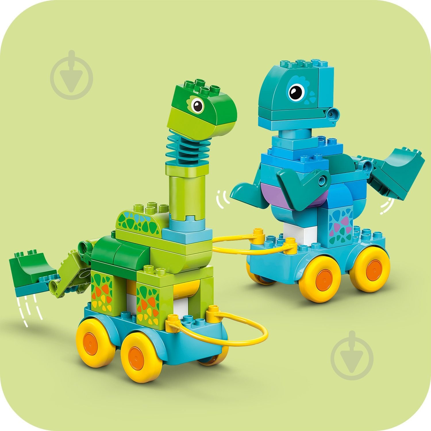 Конструктор LEGO DUPLO Динозаври на колесах 3в1 10451 - фото 9