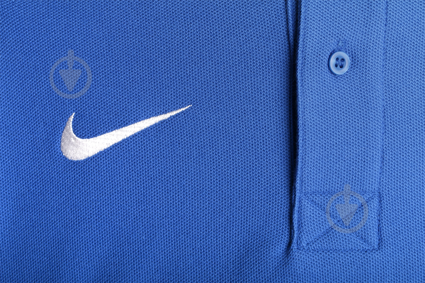 Поло Nike 454800-463 L голубой - фото 5