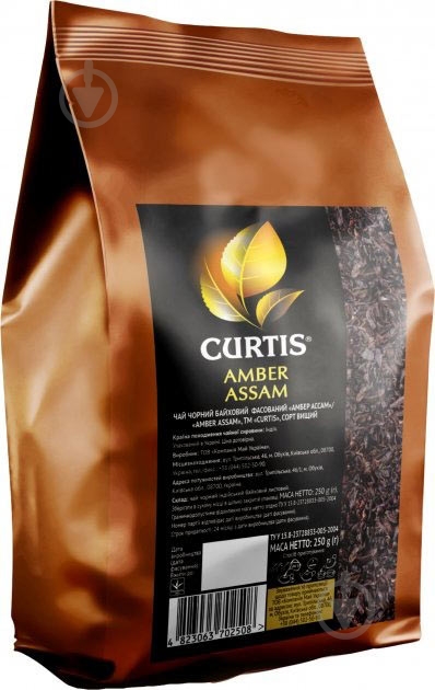 Чай чорний Curtis Amber Assam 250 г - фото 1