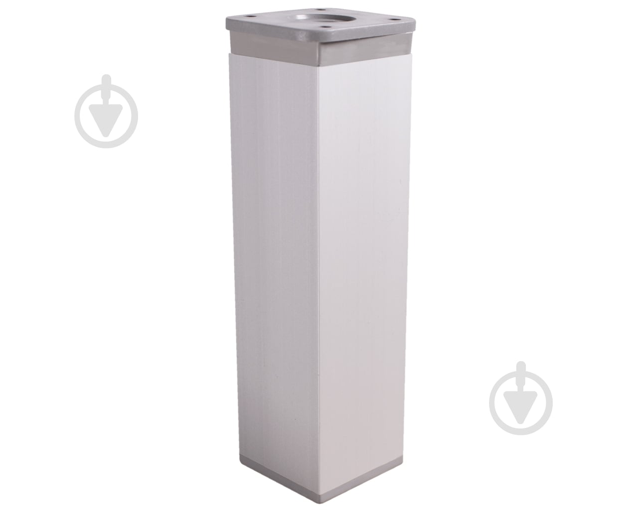 Меблева ніжка DC регульована 40x40x150 мм алюміній - фото 2