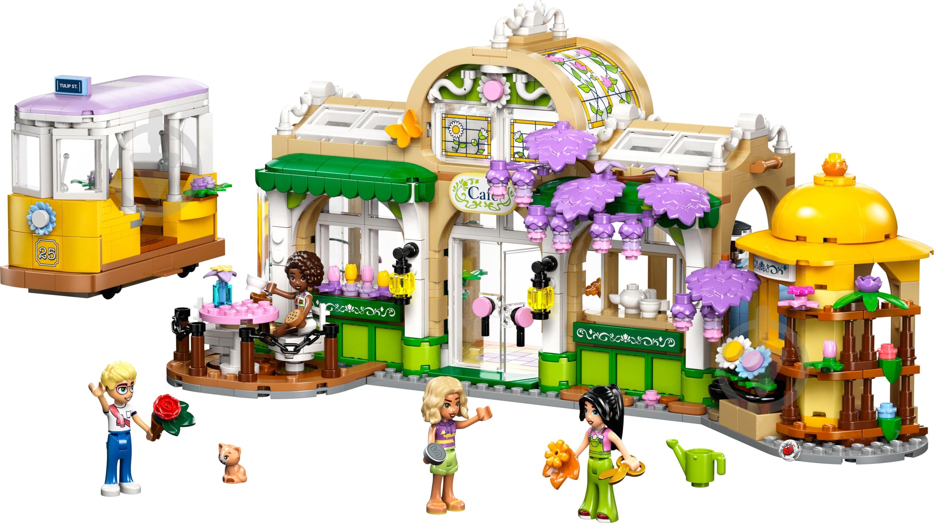 Конструктор LEGO Friends Кавʼярня з рослинами і квіткова крамниця 42671 - фото 3