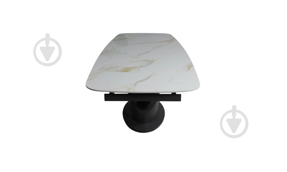 Стол обеденный Prestol Ричмонд 1600(2400)x900x750мм молочный/графит - фото 3