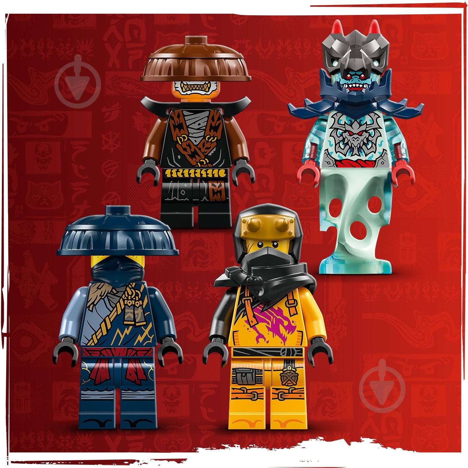 Конструктор LEGO NINJAGO Розбійник: Робот-вершник на драконі 71843 - фото 9