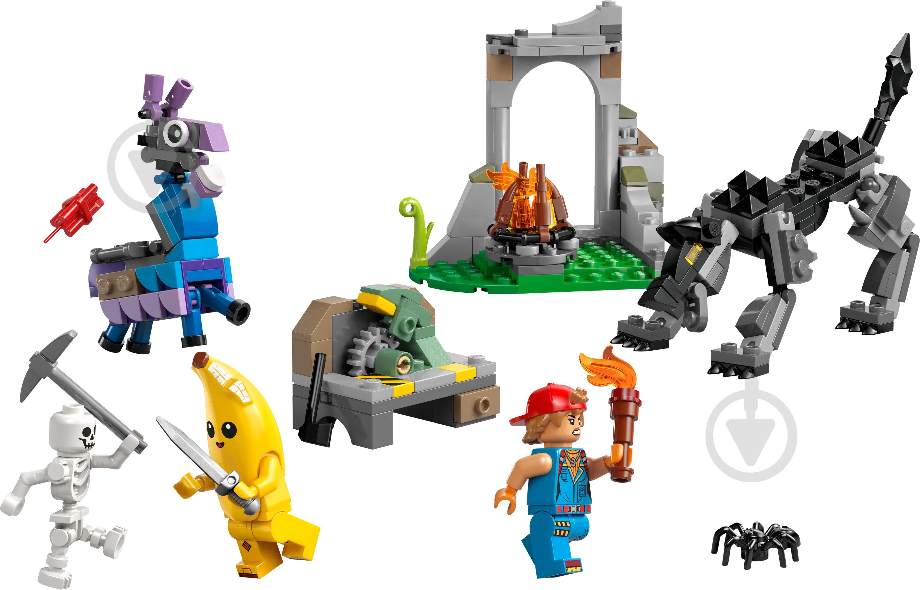 Конструктор LEGO Fortnite Табір Peely та Sparkplug 77075 - фото 3