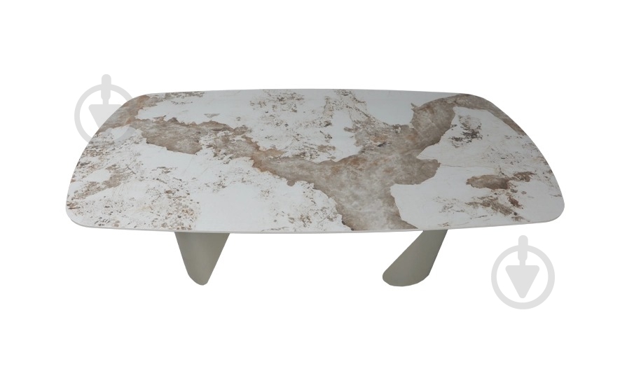 Стол обеденный Prestol Опера 2000(3000)x1000x750мм бежевый/бежевый - фото 5