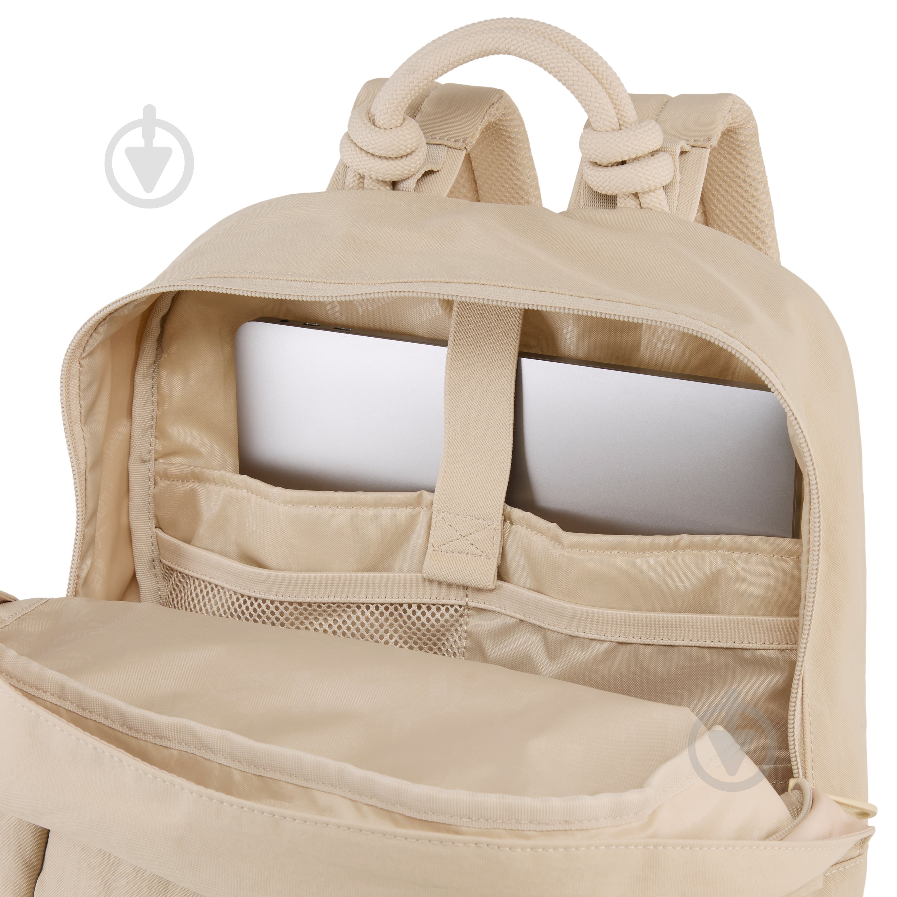 Рюкзак Puma .BL Medium Backpack 09039410 27 л бежевый - фото 4