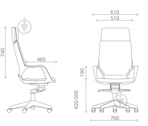 Крісло Special4You Apollo E5425 чорний - фото 16 Крісло Special4You Apollo E5425 чорний - фото 16