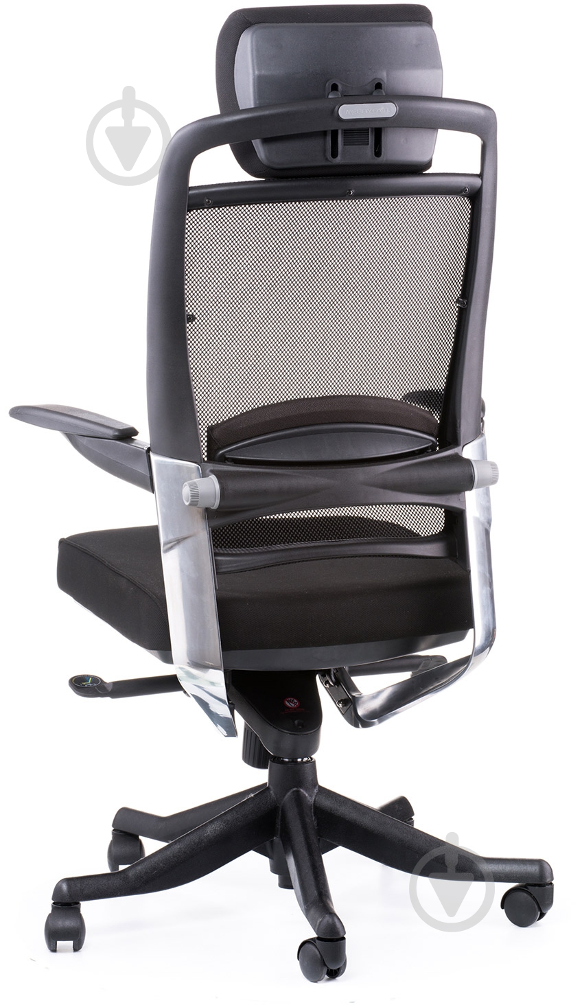 Кресло Office4You Fulkrum Mesh & Fabric E0611 черный - фото 4 Кресло Office4You Fulkrum Mesh & Fabric E0611 черный - фото 4