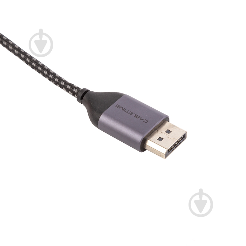 Кабель CableTime DisplayPort - DisplayPort CA914647 2 м grey/black (CA914647) - фото 4 Кабель CableTime DisplayPort - DisplayPort CA914647 2 м grey/black (CA914647) - фото 4