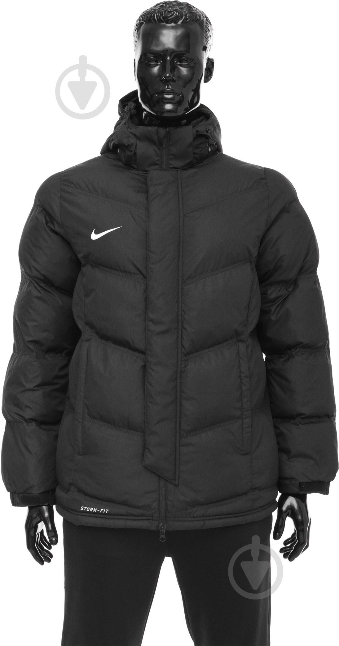 Пуховик мужской Nike TEAM WINTER JACKET 645484-010 р.M черный - фото 1