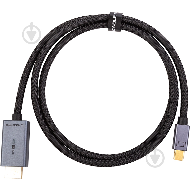 Кабель CableTime mini DisplayPort - HDMI 32AW 1 м black (CA914593) - фото 3