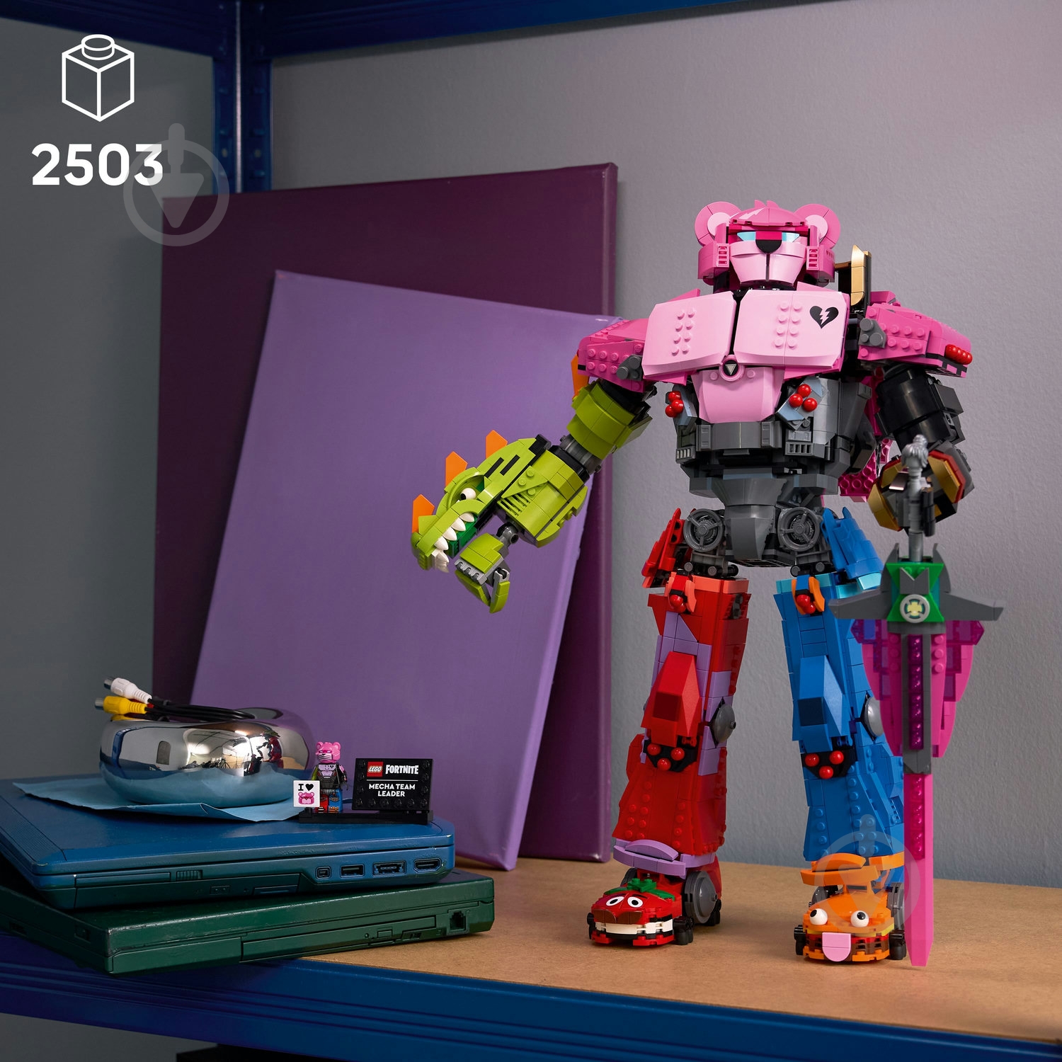 Конструктор LEGO Fortnite Mecha Team Leader 77078 - фото 4