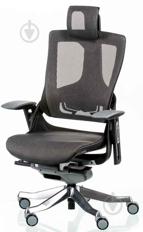 Кресло Special4You Wau2 Charcoal Network E5449 серый - фото 2 Кресло Special4You Wau2 Charcoal Network E5449 серый - фото 2