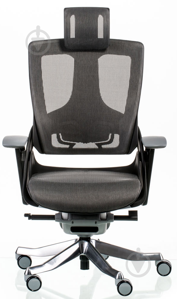 Кресло Special4You Wau2 Charcoal Network E5449 серый - фото 1 Кресло Special4You Wau2 Charcoal Network E5449 серый - фото 1