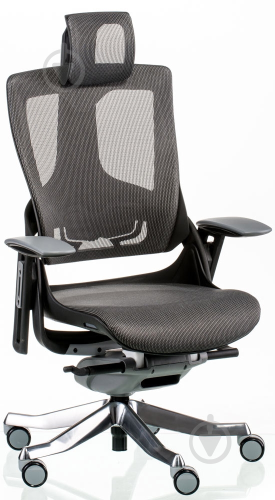 Кресло Special4You Wau2 Charcoal Network E5449 серый - фото 5 Кресло Special4You Wau2 Charcoal Network E5449 серый - фото 5