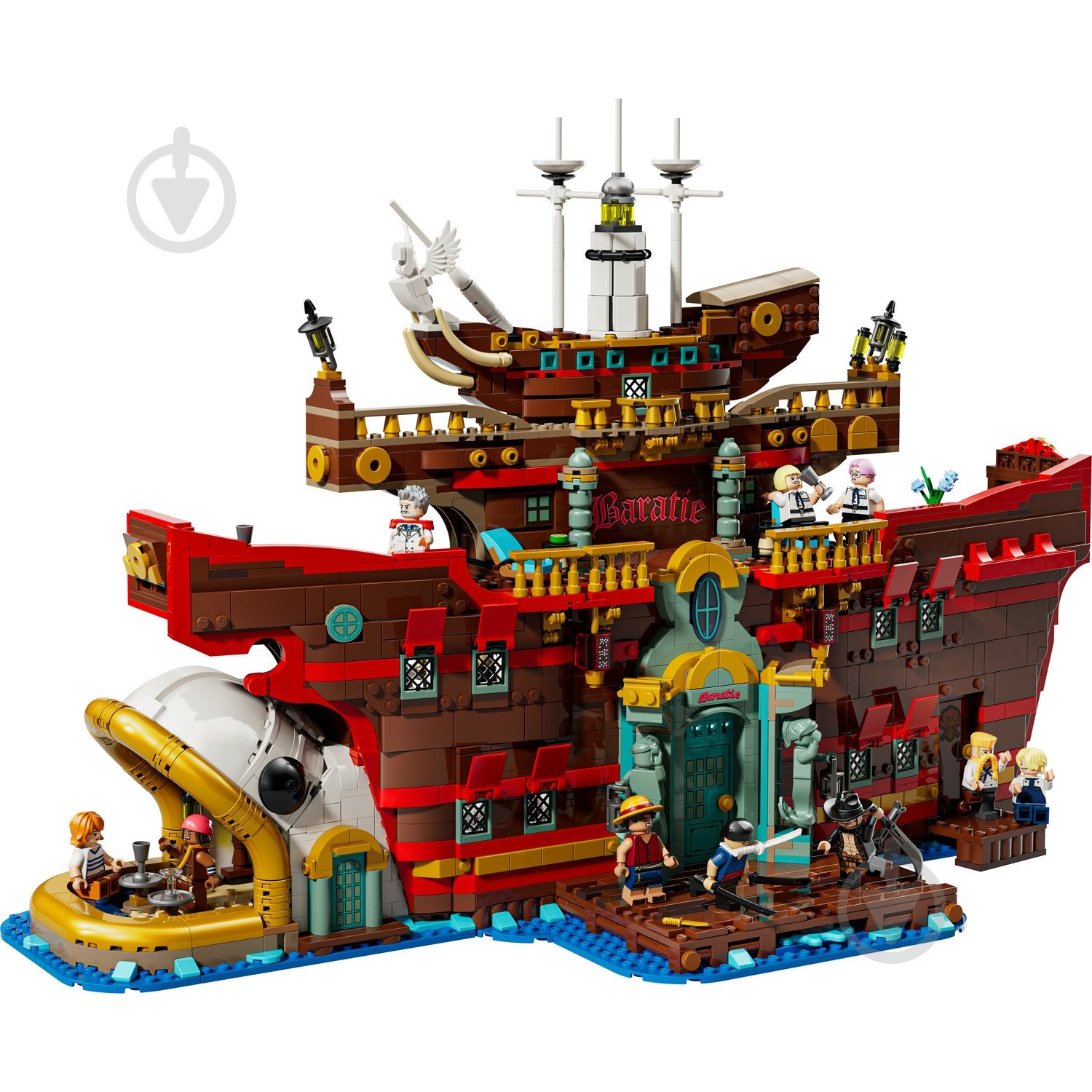 Конструктор LEGO ONE PIECE Плавучий ресторан «Бараті» 75640 - фото 3 Конструктор LEGO ONE PIECE Плавучий ресторан «Бараті» 75640 - фото 3