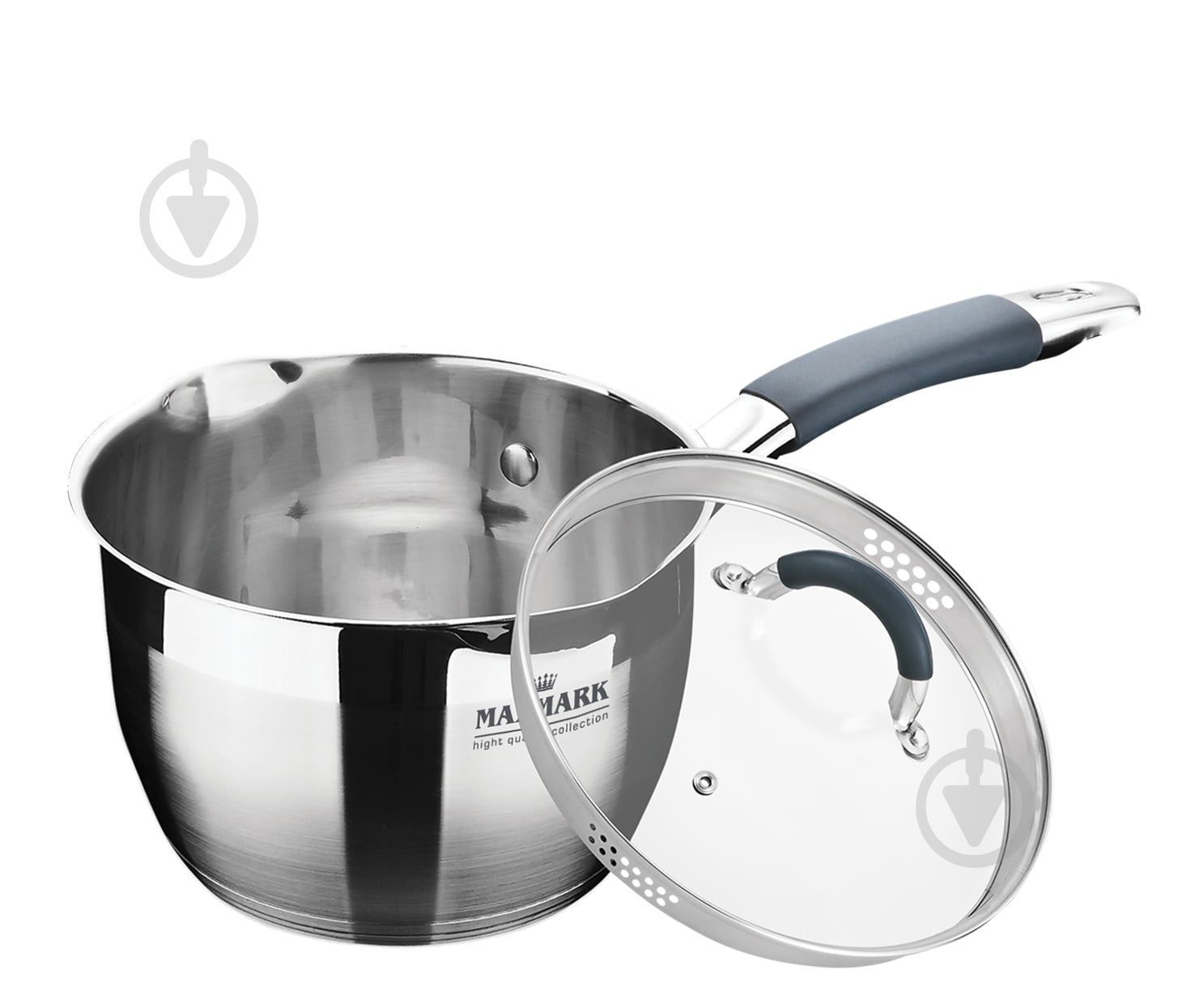 Ківш з кришкою Maxmark 1,5 л MK-S5601 - фото 1