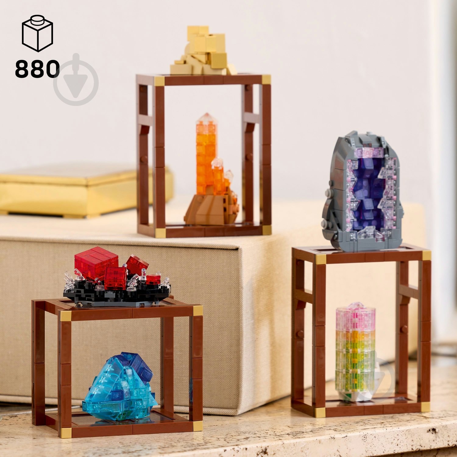 Конструктор LEGO Ideas Коллекция минералов 21362 - фото 7