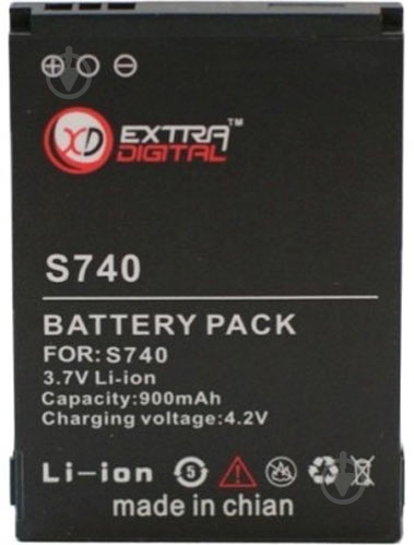 Акумулятор EXTRADIGITAL для HTC Elf 1000 мА/г (DV00DV6090) - фото 1