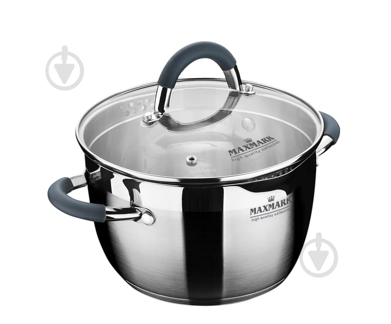 Кастрюля с крышкой Maxmark 5 л MK-5605 - фото 1