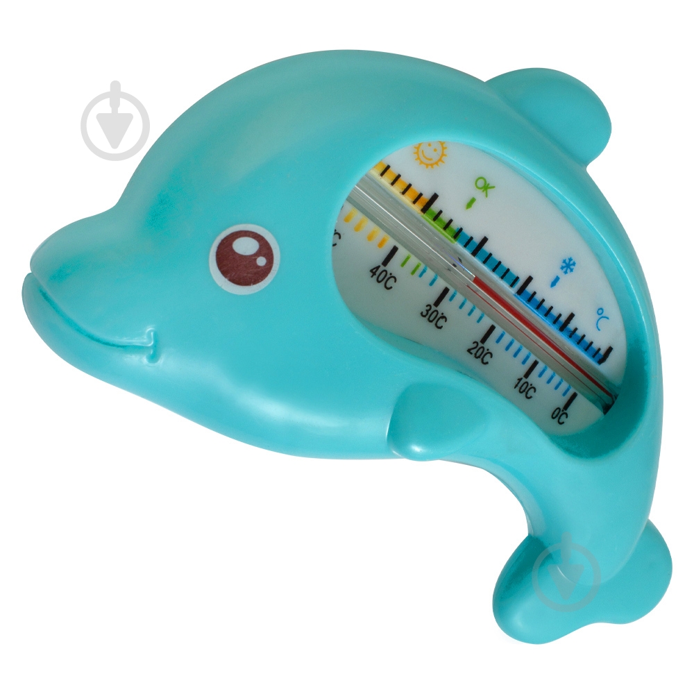 Термометр для води Arino Дельфін блакитний 67526 - фото 2