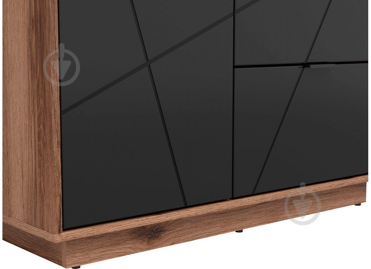 Шафа BRW Forn 2005х940х565 мм дуб делано/ чорний матовий (S471-SZF2D2S-DDC/CAM) - фото 5 Шафа BRW Forn 2005х940х565 мм дуб делано/ чорний матовий (S471-SZF2D2S-DDC/CAM) - фото 5