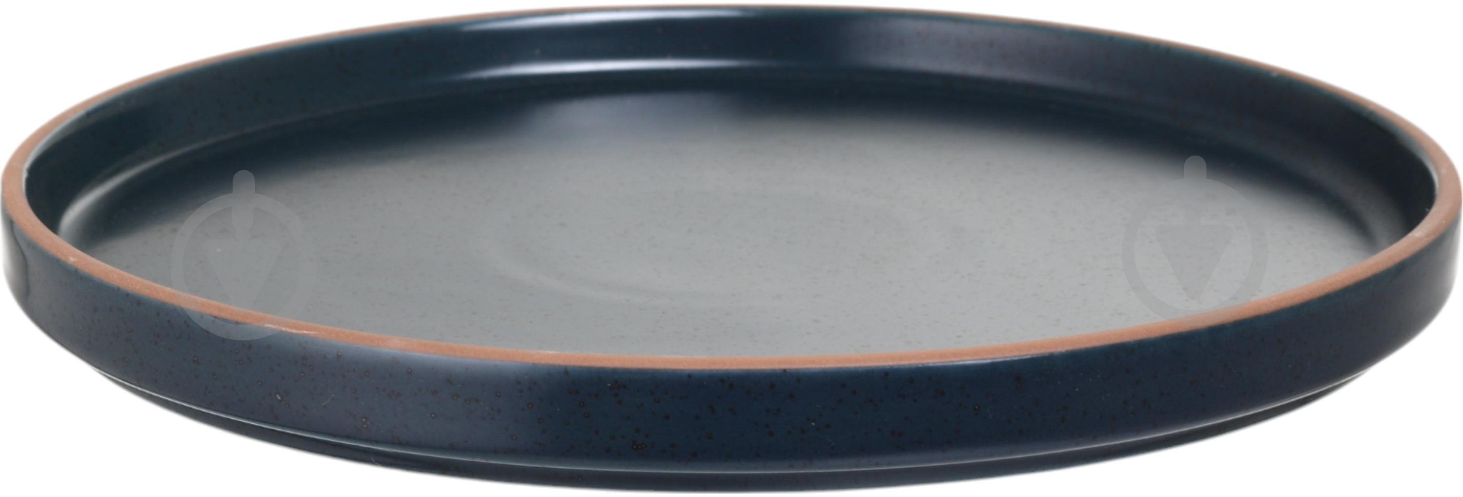 Тарілка обідня Fiora Lagom Navy Blue 20 см - фото 1