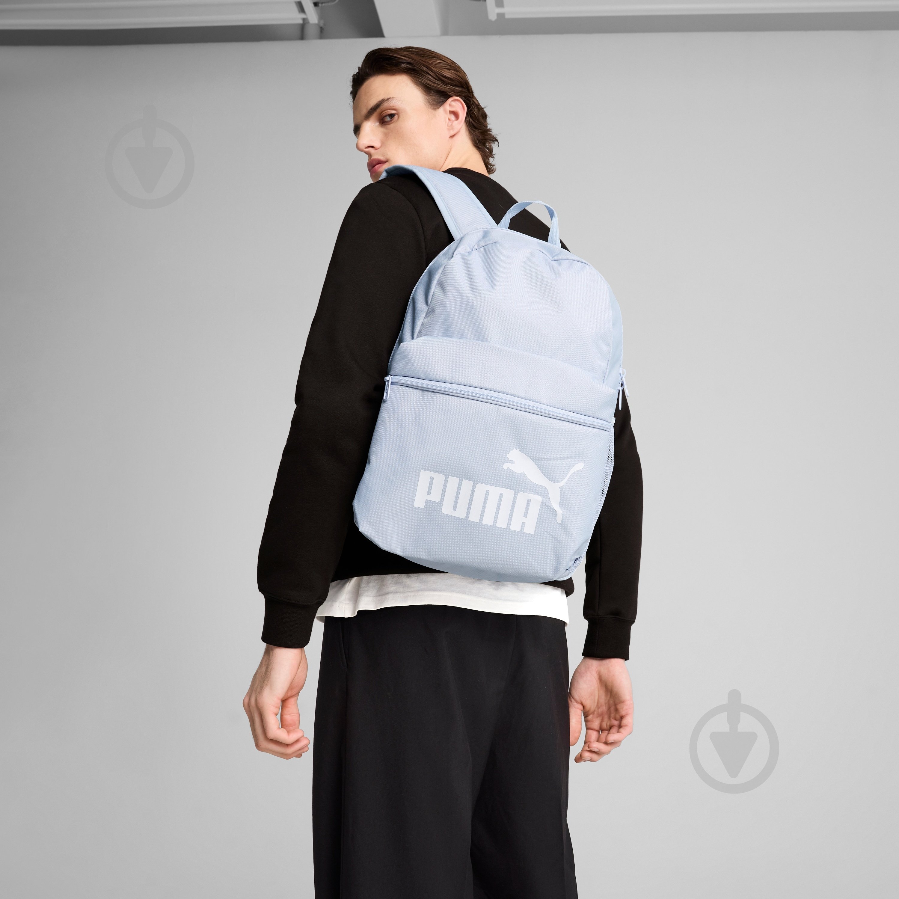 Рюкзак Puma PHASE Backpack 09116408 22 л блакитний - фото 5
